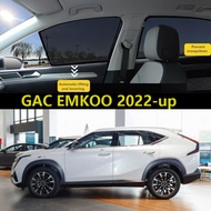 Magnetic Window Shade Sunshade for GAC EMKOO 2022-up Car Accessories Car Curtains Sun Protection UV