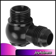 Joyfulness 10AN to ORB-10 an Fitting Adapter  AN-10 Male 7/8 UNF Black Anodized Aluminum Fuel Line H