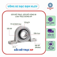 Gối đỡ vòng bi bạc đạn KP hợp kim - KP08 KP000 KP001 KP002 KP003 KP004 KP005 KP006 - Chính hãng XLZY