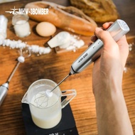 MHW-3BOMBER Bomber Milk Frother Household Electric Milk Frother Milk Stirrer Handheld Whisk