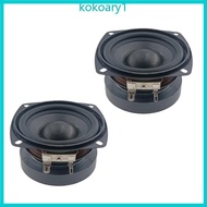 KOKO 3Inch Speakers Full frequency 4Ohm 15W Loudspeaker DIY Bass Sound Speaker Set