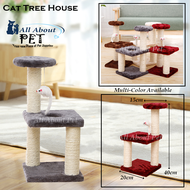 Sisal Cat Tree Scratcher Pets Kitten Scratching Post Board Cat Toys