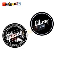 Gibson usa sticker rounded logo guitar bass sg les paul thunderbird explorer sticker