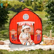 Kids Play Tent Pop Up Barn Play Tent No Installation Foldable Play Tent Portable Playhouse Tent Oxford Cloth Play Tent House  SHOPQJC5946
