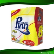 กระดาษชำระ แพ็ค พินน์พลัส 24+8 ม้วน Toilet Paper Pinn Plus กระดาษ เช็ดปาก เช็ดหน้า เช็ดมือ ชำระ ทิชช