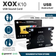 SOUNDCARD XOX K10 SMULE BIGO KARAOKE ONLINE