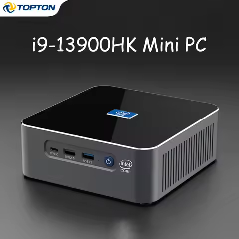 13th Gen Intel i9 Mini PC, 13900HK/12900HK Gaming Desktop, 2DDR5, 2PCIe, 2*2.5G, Windows 11 Pro, WiF