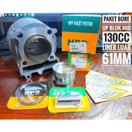 PAKET BLOK BORE UP MIO SPORTY 130CC