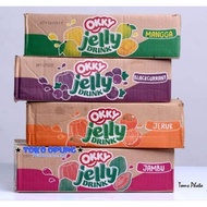 Okky Jelly Drink Rasa Sari Buah-buahanKemasan 145ml/harga untuk satu karton isi 24cup.
