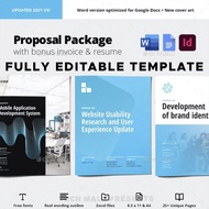 Project Proposal Template | MS Word | Indesign | Google Docs