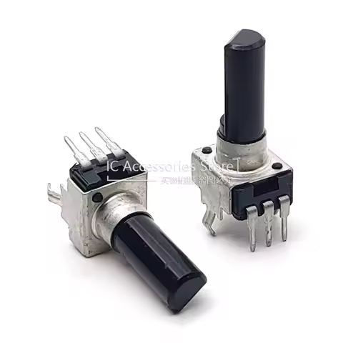 5PCS R0902N RV09 Type Vertical 3Pin Potentiometer B1K B2K B5K B10K B20K B50K B100K B200K B500K B502 