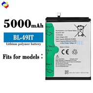 Transsion Tecno Mobile Phone Battery 5000Mah Large Capacity Battery Bl-49It