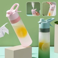 Sports Water Bottle Spray Cup High-value Portable Cup Simple Student Cup Plastic C0s3