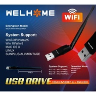 Welhome Wifi Dongle / Rinrei Wifi Dongle / Wifi Dongle Set Top Box Welhome / USB Wifi Dongle / Welho