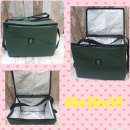 Go Food Go Send Aluminum Bag / Premium Jumbo Cooler Bag / Lunch Bag