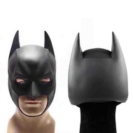 Latex Batman Mask Hood Halloween Cosplay Props Batman Mask Masquerade Headwear Helmet