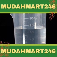 M5001f  100ml Laboratories Measuring Cup Plastics  Tools Home Indoor Convenient baja Cawan penyukat 