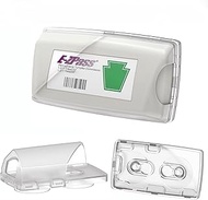 Malloryx EZ Pass Holder for Windshield, Ezpass Holder with Suction Cups, Toll Pass Transponder Holde