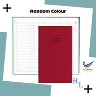 Tropical F4 Hard Cover 3 Columns Foolscap Book Manuscript /Buku Log Kulit Tebal Notebook Hardcover A
