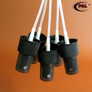 Black 24 Neck Spray Bottle Cap SMOKE 24 Neck Diameter Bottle Cap/