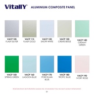 VitallY Aluminium Composite Panel (ACP) 3MM