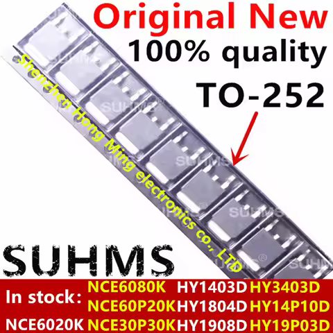 (10piece)100% New NCE6020K NCE6080K NCE60P20K NCE30P30K HY1403D HY14P10D HY1804D HY1908D HY19P03D HY