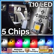 CARTIME T10 LED Bulb Super Bright Lampu LED Kereta Car Accessories Lampu Dalam Kereta LED Lampu Led 