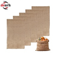 Hessian Burlap Bags Thick Woven Fabric Earthy Farmhouse Style Outdoor Use