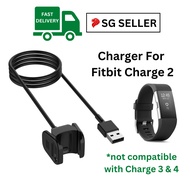 Charger for Fitbit Charge 2 USB Replacement Charging Cable Dock