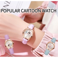 New  Sanrio kuromi  Cinnamoroll watch for  kids School  cinnamoroll gift set Diamond Quartz Watch Po