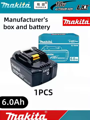 2026 Makita BL1860 BL1850B BL1850 BL1840 BL1830 Screwdriver Battery & Charger 18v Replacement Power 