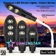 50W COB Street Light 100W LED Street Light Cobra Spotlight Outdoor Street Light AC220V