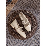 Daphne Mary Jane Leather Shoes - Summer New Style for Women