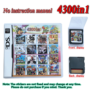 4300 in 1 Compilation DS NDS 3DS 3DS NDSL Game Cartridge Card Video Game Handheld Player Game Card (
