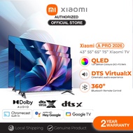 NEW Xiaomi TV A Pro 2026 Version 43" 55 " 65" 75" 4K QLED | 120Hz Refresh Rate | Dolby Audio DTS:X