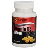 LINKS VIT D3 1000 IU 100'S