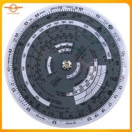 [CloudsMiles.th] New 6 Inches E6B-R Circular Flight Computer Aviation Plotter Slide Rule for Aviatio