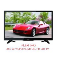 Ace 24" Super Slim Full HD LED TV Black LED-802