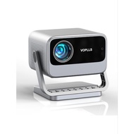 VOPLLS 4K Projector with WiFi and Bluetooth, 3D DoIby Audio & Auto Keystone Video Projector, Outdoor