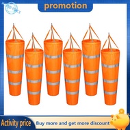 【nj7ndumkx.ph】6PCS 31.5in Wind sock Rip-Stop Wind Direction Measurement Sock Bag with Reflective Bel