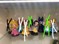 迪士尼公主 disney qposket q posket qp figure   美人魚 灰姑娘 花木蘭 愛麗絲 小仙子 白雪公主