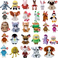 15CM TY Beanie Boos Big Eyes Dog Hedgehog Monkey Peter Sea Horse Doll Plush Stuffed Animal Soft Toy Child Birthday