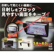 TECHVISION VP-72 (YAC JAPAN) VISON MONITOR VISOR SHADE 5.8”~8.0” INCHES LCD MONITOR TO REDUCE GLARE