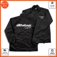 (Full Box) Mero All The Basic Jacket Unisex Turn-down Collar - Loose Form 2-Layer Thick Windbreaker 