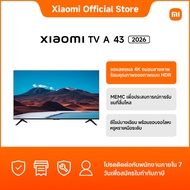 [New]2026 Xiaomi ทีวี 43 นิ้ว 4K UHD Google TV & Apple Airplay Dolby Audio & Netflix &Youtube & MEMC