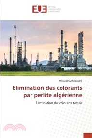 Elimination des colorants par perlite algérienne