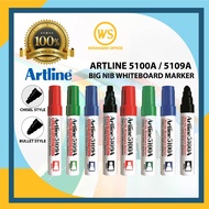 Artline 5100A / Artline 5109A / Big Nib Whiteboard Marker / White Board Marker Big Nib / Refill Whit