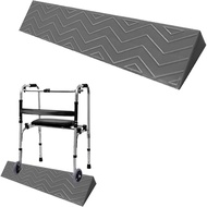 TRUNXUCL Threshold Ramps, Wheelchair Ramp Non-Slip, for Doorways, Stairs, Steps, Curbside and Mobili