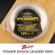 ZENITH POWER Shock Leader 100m Fluoro Nylon Co-polymer Leader Line Tali Leader Perambut Fishing