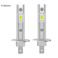 coagulatelove Car LED Headlights H1 6000K Mini Direct Insertion Headlight Bulb Canbus Mini Auto Supe